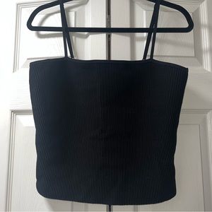 BABATON SCLUPT KNIT TUBE TOP